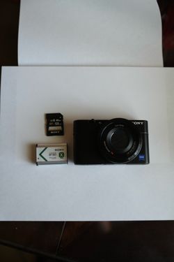 Sony RX100 M1 (Original) with 128GB Sony Memory Card - Excellent Condition