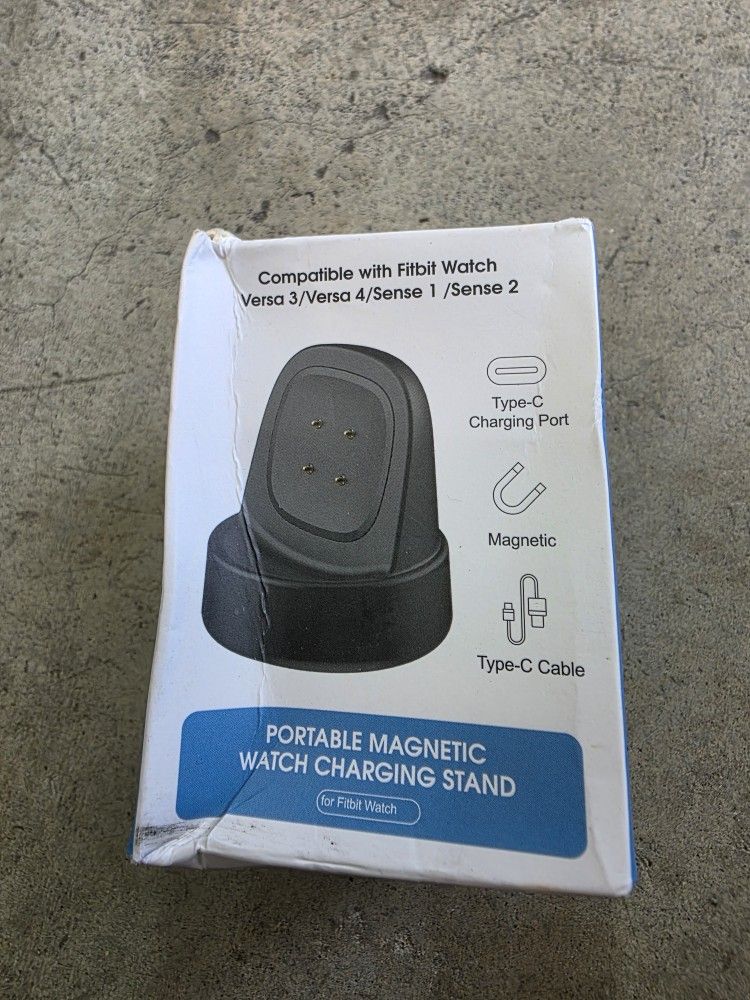 New Fitbit Versa 3 4 Sense 1 2 Magnetic Base Charger