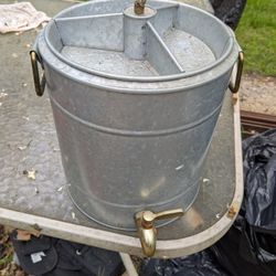 Galvanized Drink Dispenser 