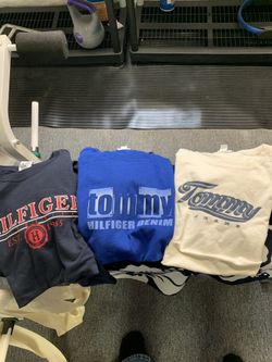 Men’s long sleeve Tommy Hilfiger tees