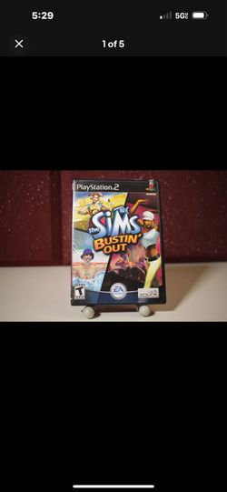 The Sims: Bustin' Out (Sony PlayStation 2 ) NO MANUAL