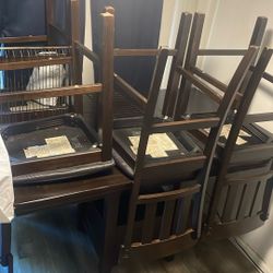 cherry wood kitchen table