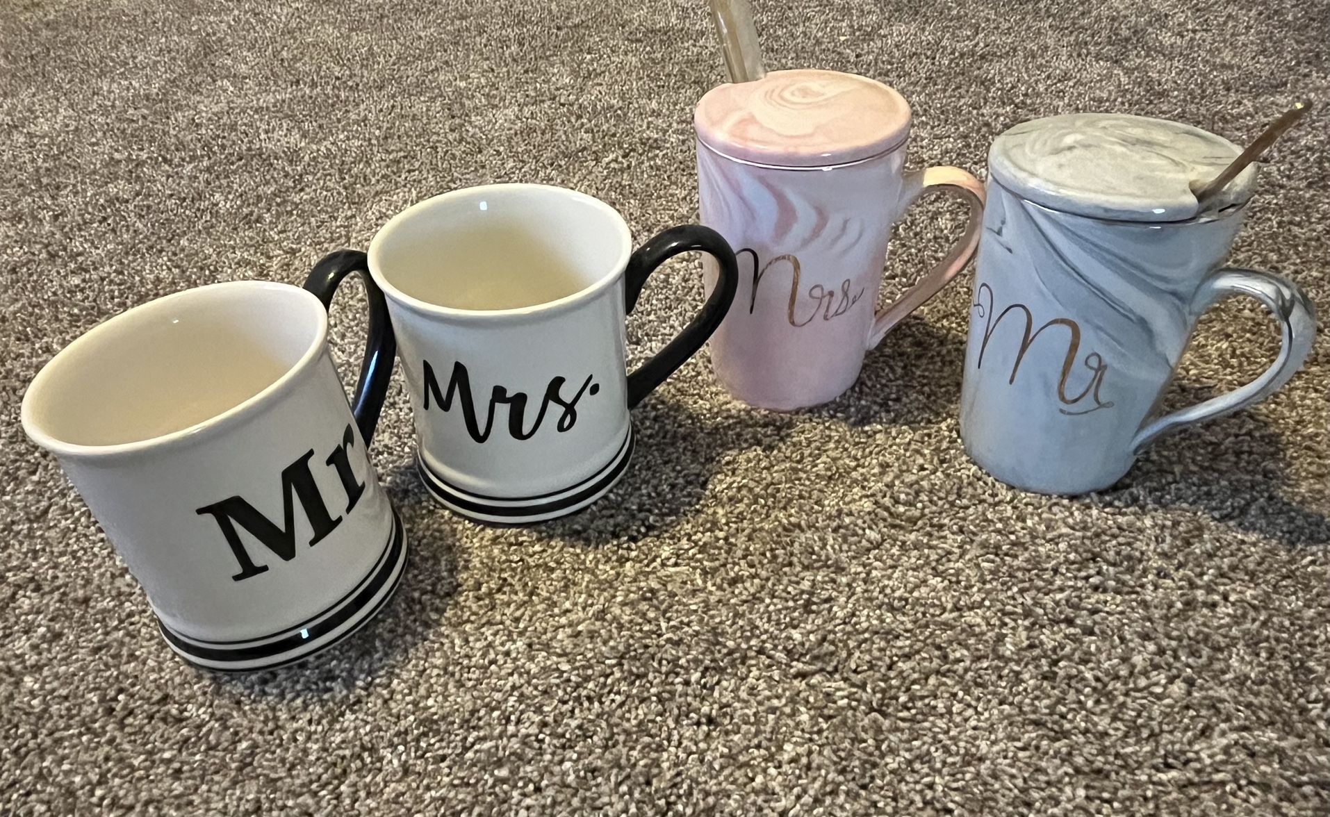 Mr And Mrs Coffee Mugs
