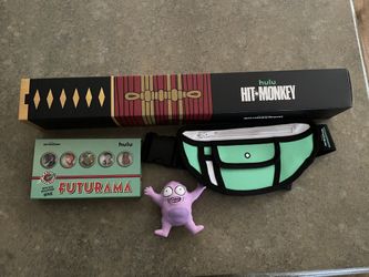 SDCC 2024 Hulu Animayhem Hit Monkey/Futurama Pin