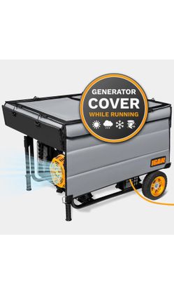 IGAN Generator Covers While Running, 100% Waterproof Generator Tent, Ultra Heavy Duty Tarpaulin Portable Generator Enclosure, All-weather Generator 