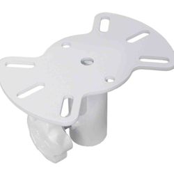 ProX X-SSMPWH, Speaker Stand Mounting Plate for Speakers and Moving Head - White