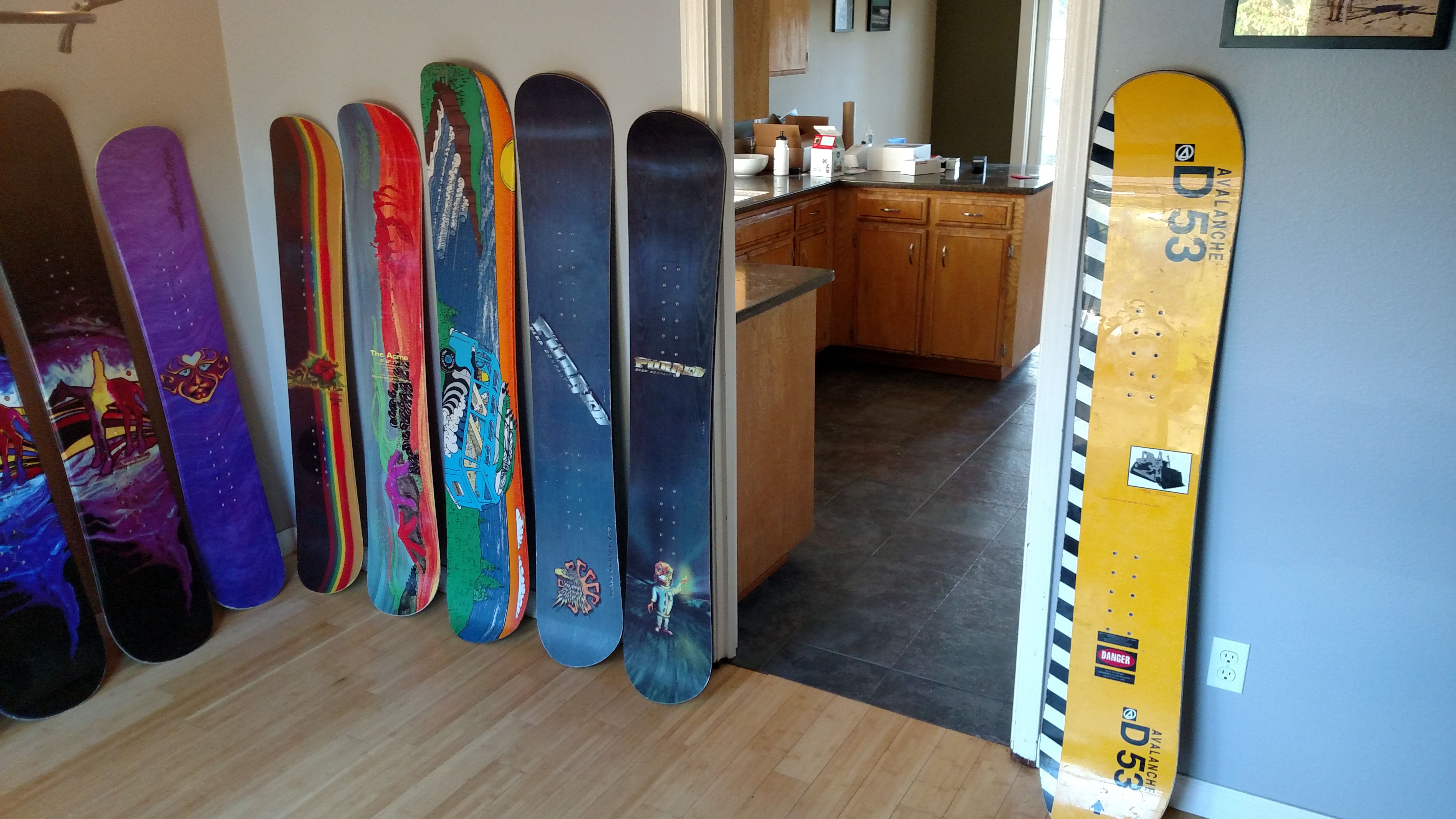 Vintage Snowboard Collection
