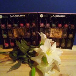 16-Piece L.A. Colors Nail Polish Set $12 Each Set Great Mother's Day Gift