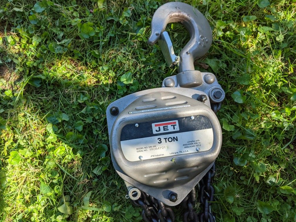 JET 3 Ton Chain Hoist