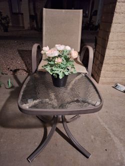 Chair And Table