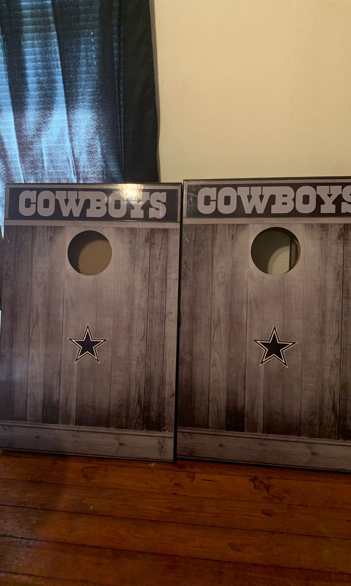 Dallas Cowboys Corn Hole boards
