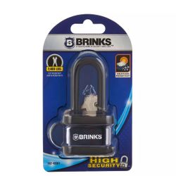 Brinks Weather-Resistant Laminated Steel 40mm Keyed Padlock 