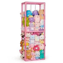 Brand New Stuffed Animal Storage Zoo Stuffed Animal Holder Space Save Vertical Stuffed Animals Storage PVC with Elastic Band and Net for Playroom Bedr