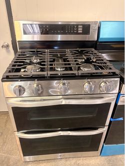 Lg double oven gas stove