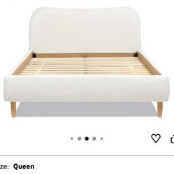 New In Box Jennifer Taylor Home Queen Bed Frame