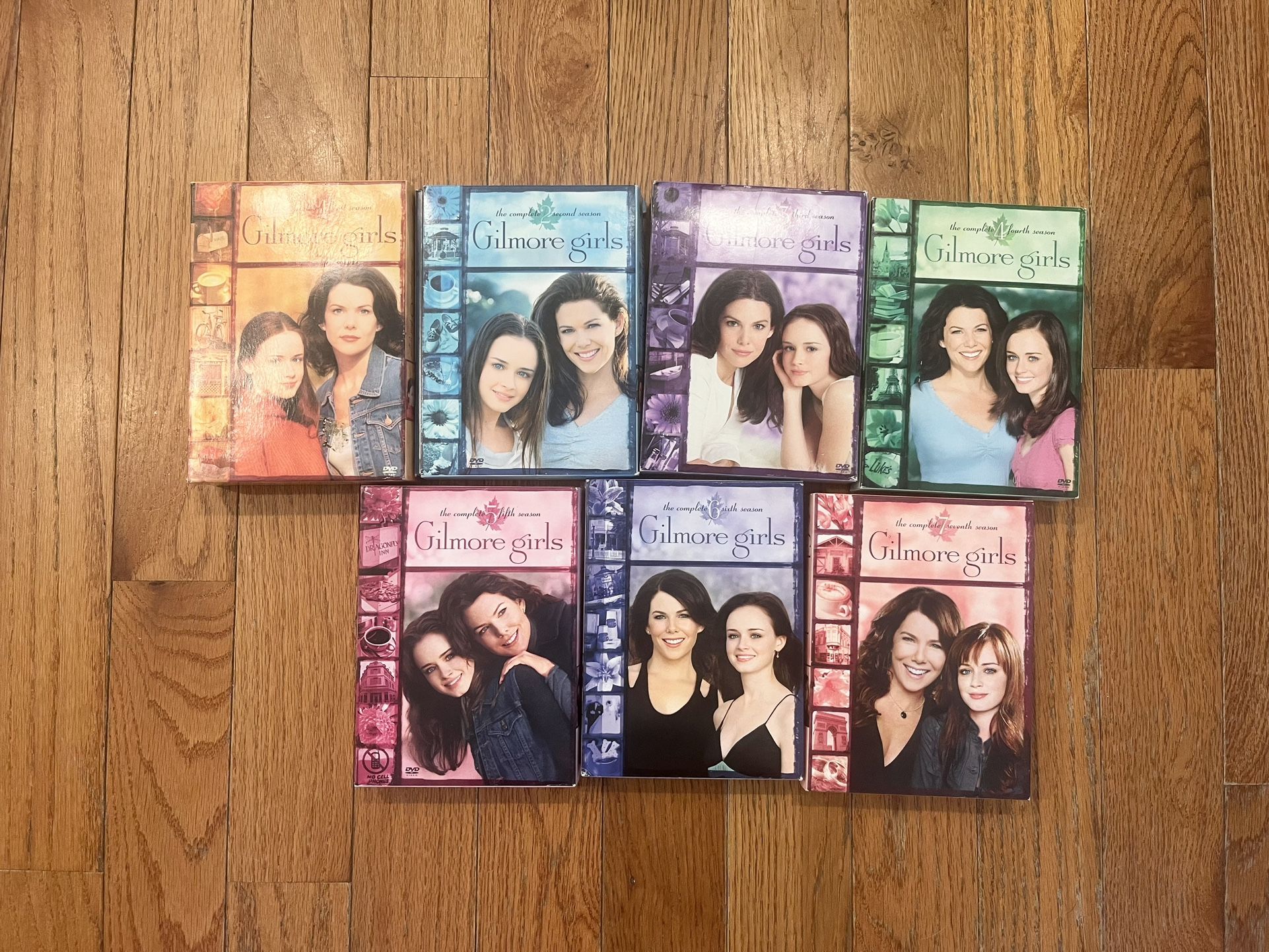 Gilmore Girls Complete Series Seasons DVD Box Set 1-7 Lot TV Show Untested