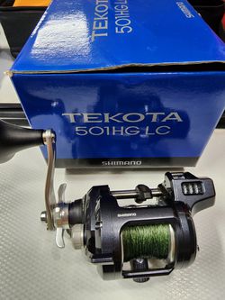 Shimano Tekota 501HG Line Counter Reel for Sale in Modesto, CA