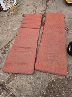 Price is firm.. two lounge chair cushions