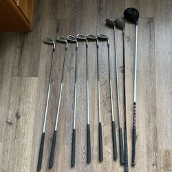 Cougar Irons And Nike Drive And Woods 