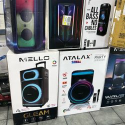Bluetooth Party Speakers 
