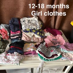 12-18 Months Baby Girl Clothes