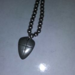 Sterling Silver Inscribed On The Back To Stay Brave Knowing God. Is Your Sheild Every Step Of The way.
