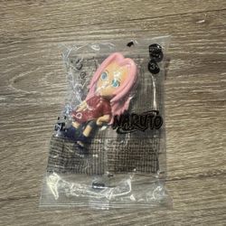 Burger King Naruto Sakura Action Figure One Size Pink Red