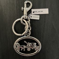 NEW COACH Keychain & Bag Charm