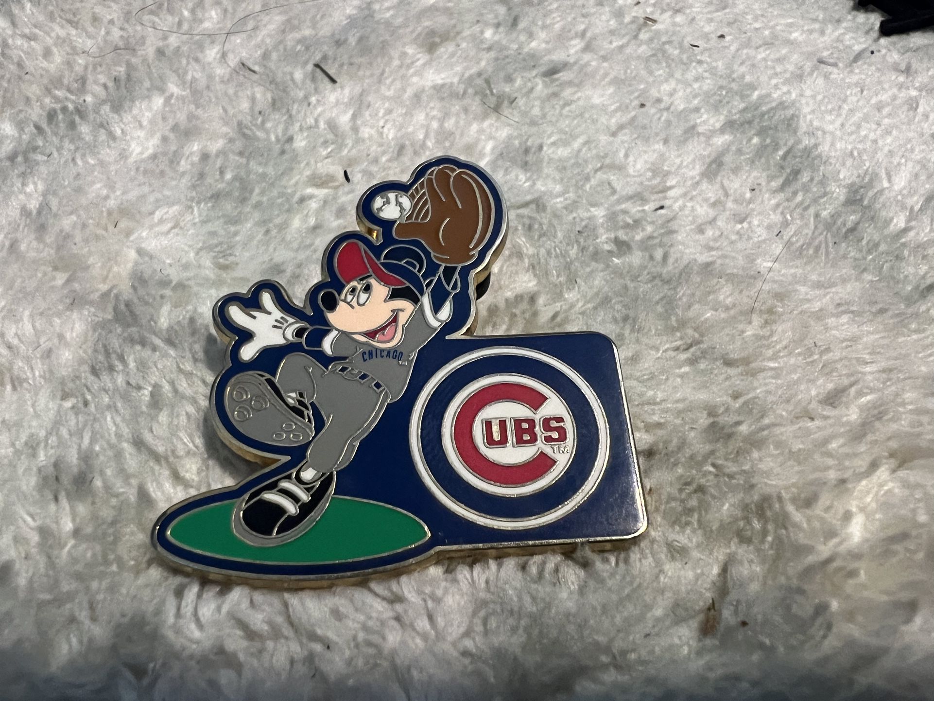 Chicago Cubs Mickey Mouse Disney Pin