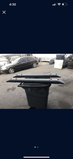 Evo 8, 9 rear bumper bash bar for JDM rear bumper