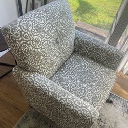 2 Single Arm Chairs 