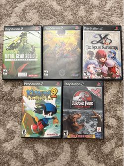 Playstation 2 games 50 each