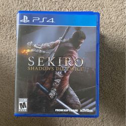 Sekiro shadows die cheap twice ps4 used