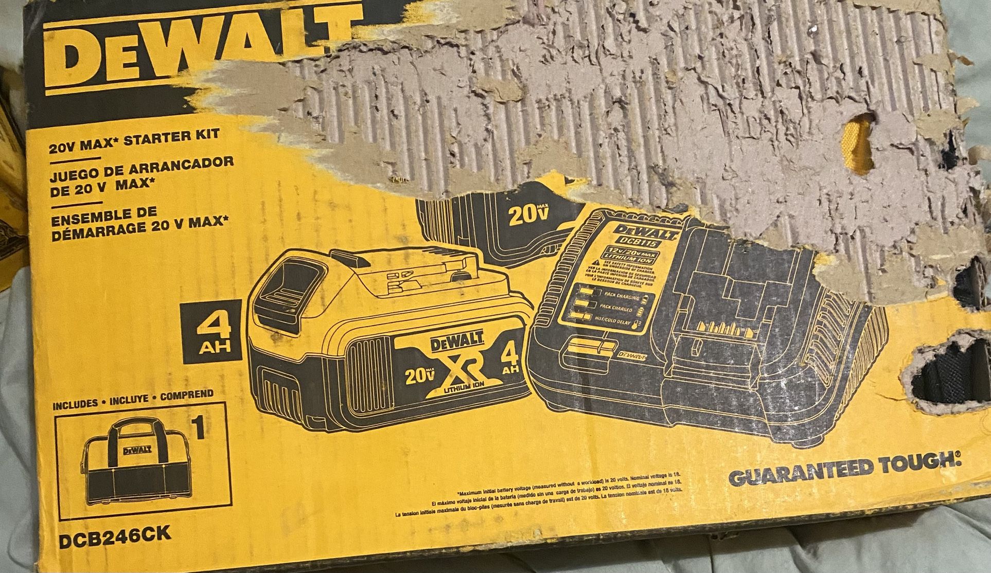 Dewalt 20v Max Starter Kit