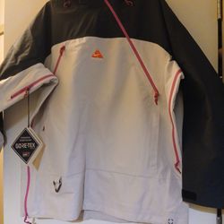 Adult Unisex Nike Acg Chena Vortex Storm Fit Adv Gore-tex Jacket Black White Pink Size Medium Brand New 