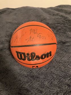 Signed Wilson basketball