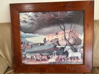 Noah's Ark "Two By Two" Framed Art Print