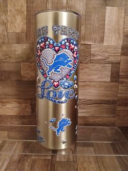DETROIT LIONS TUMBLER