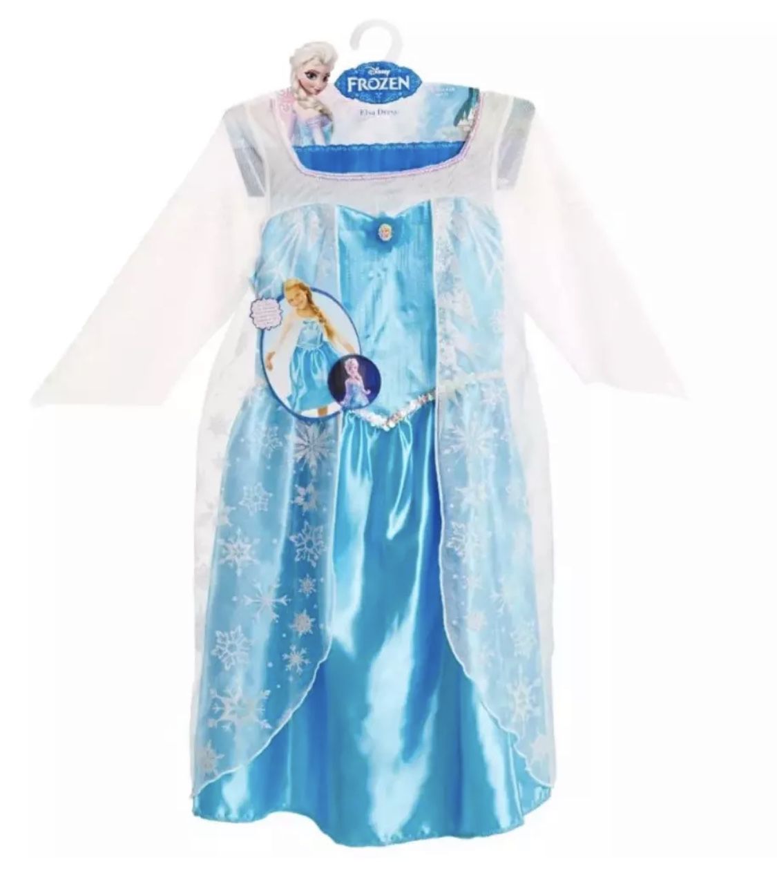 Disney Frozen Elsa Princess Dress 4-6X