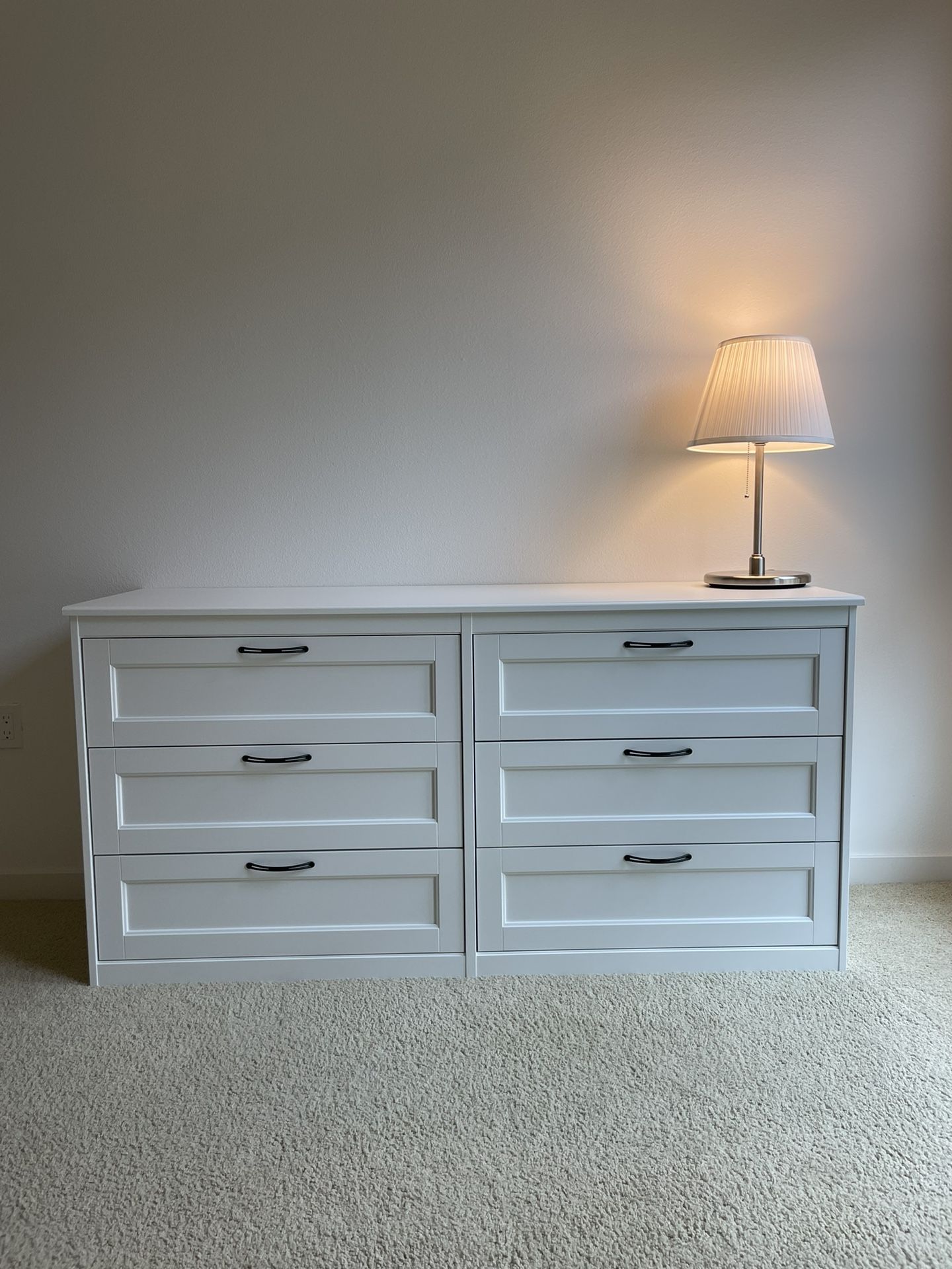 IKEA SONGESAND 6-drawer dresser, white, 63 3/8x31 7/8 " for Sale in Irvine,  CA - OfferUp