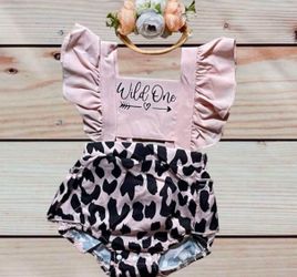 Wild One 1st Birthday Romper