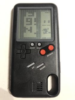 Iphone X playable gameboy Case