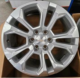 2026 CHEVY SILVERADO 1500 RIMS OEM NEW.......( 20" INCH )