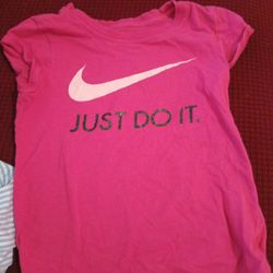 Pink Girls Nike Shirt 