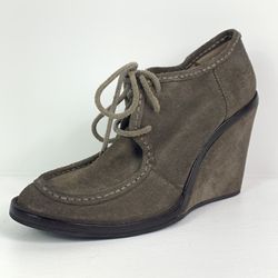 Frye Caroline wedge booties size 6 new