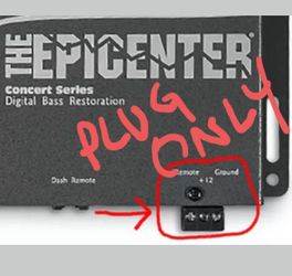 Epicenter Plug Only