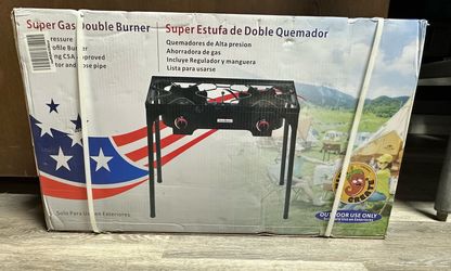 Gas propane 2 burners