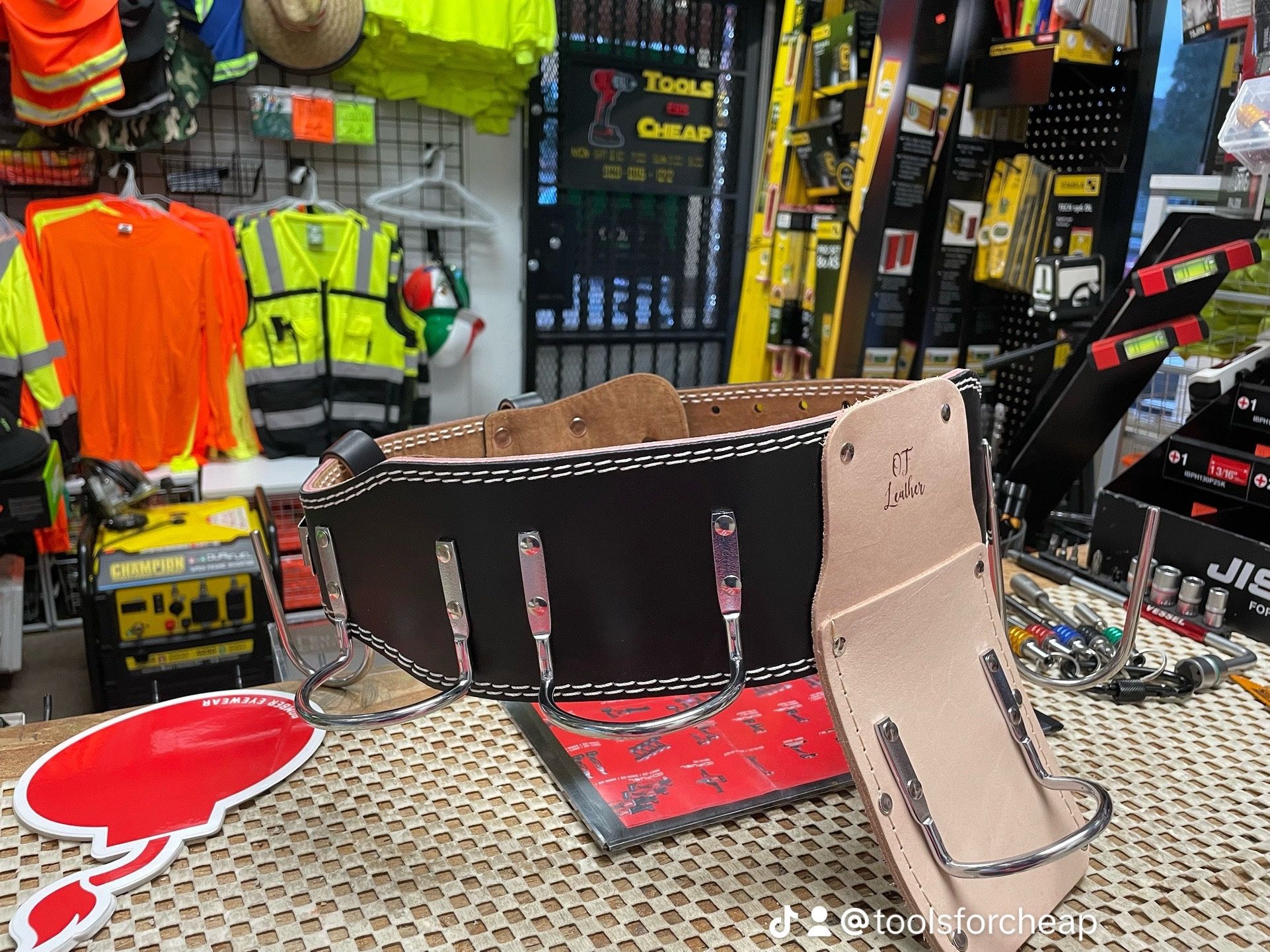 Concrete finisher tool belt $119.