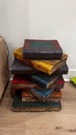 Unique Handmade Book Stack Stool – Heavy & Sturdy