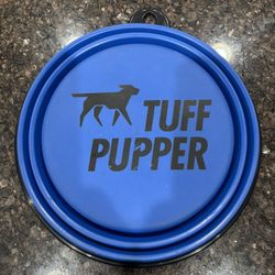 Collapsible dog bowl